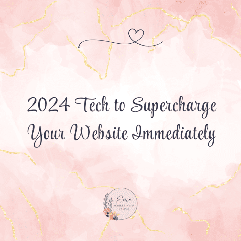 2024 Tech to Supercharge Your Website Immediately