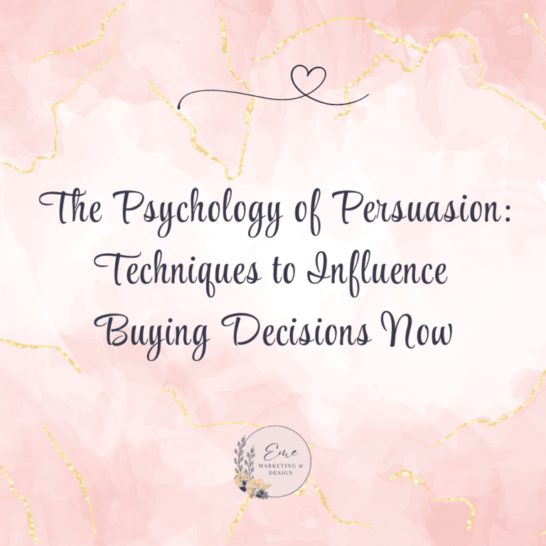 The Psychology of Persuasion: Techniques to Influence Buying Decisions Now