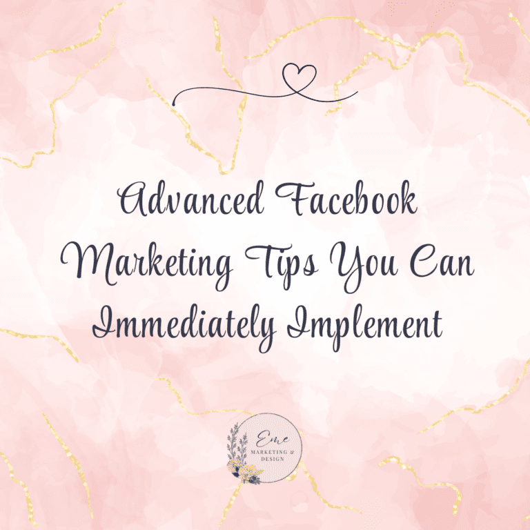 Advanced Facebook Marketing Tips You Can Immediately Implement