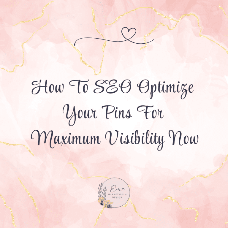 How To SEO Optimize Your Pins For Maximum Visibility Now