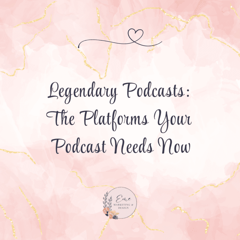 Legendary Podcasts: The Platforms Your Podcast Needs Now