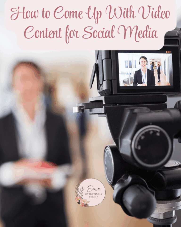 How to Come Up With Video Content for Social Media