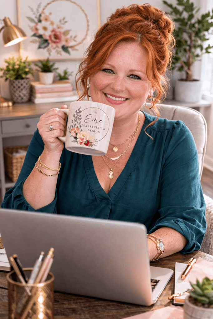 Digital Caricature of Heather Eme