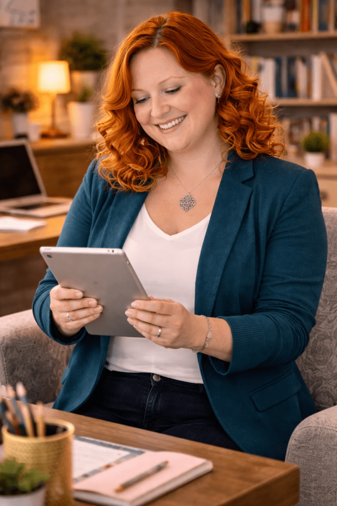 Digital Caricature of Heather Eme