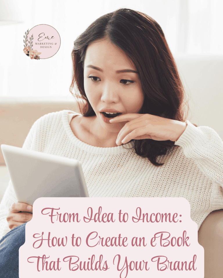From Idea to Income: How to Create an eBook That Builds Your Brand