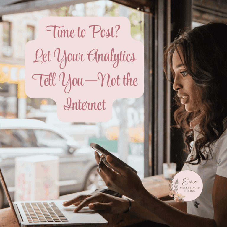 Time to Post? Let Your Analytics Tell You—Not the Internet