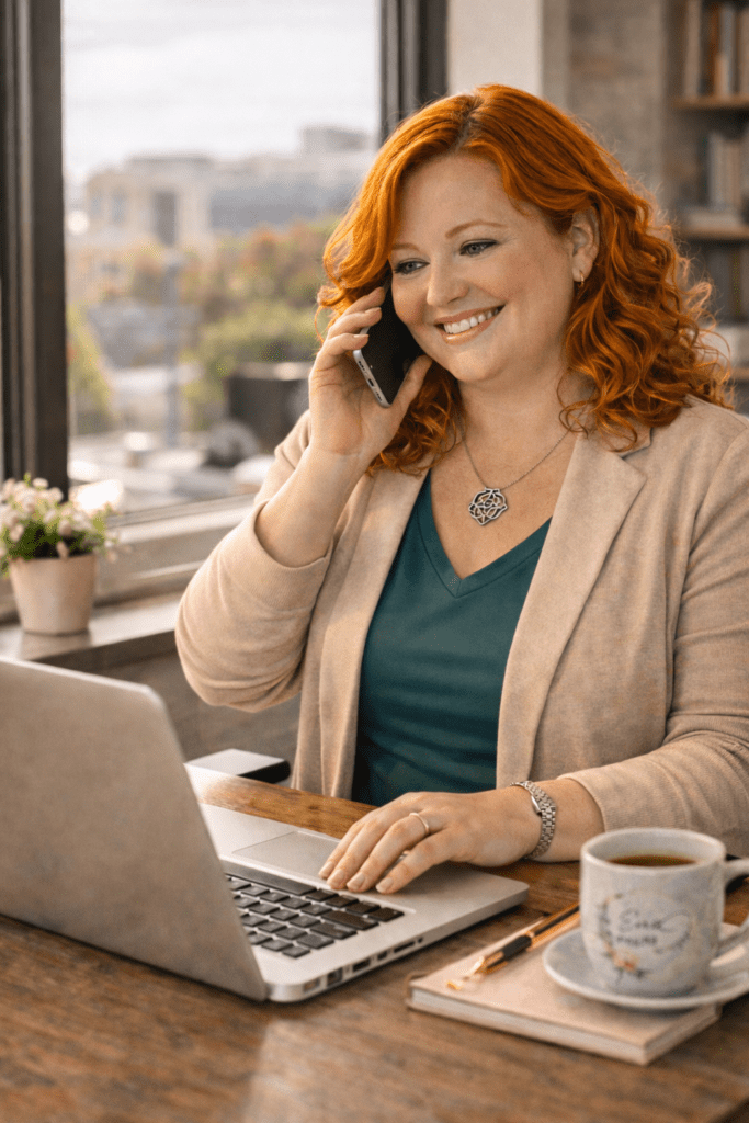 Digital Caricature of Heather Eme