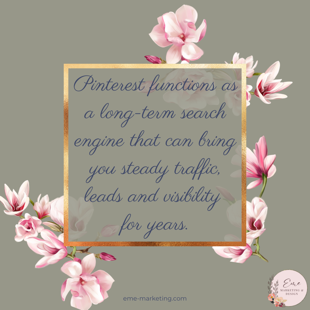 Flower border and excerpt wording of blog