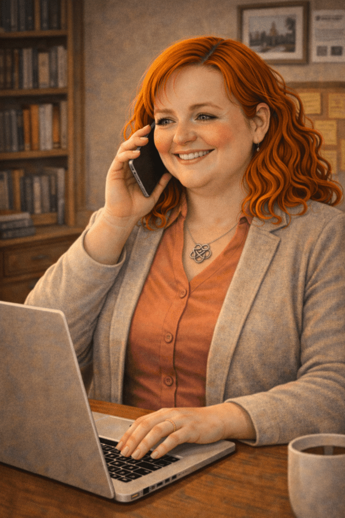 Digital Caricature of Heather Eme