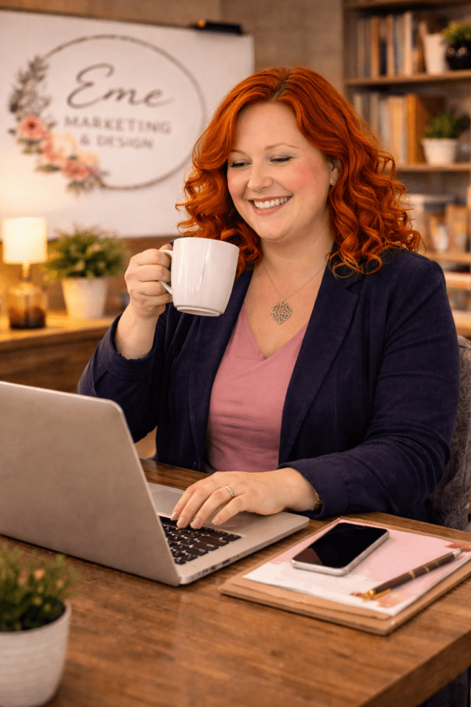 Digital Caricature of Heather Eme