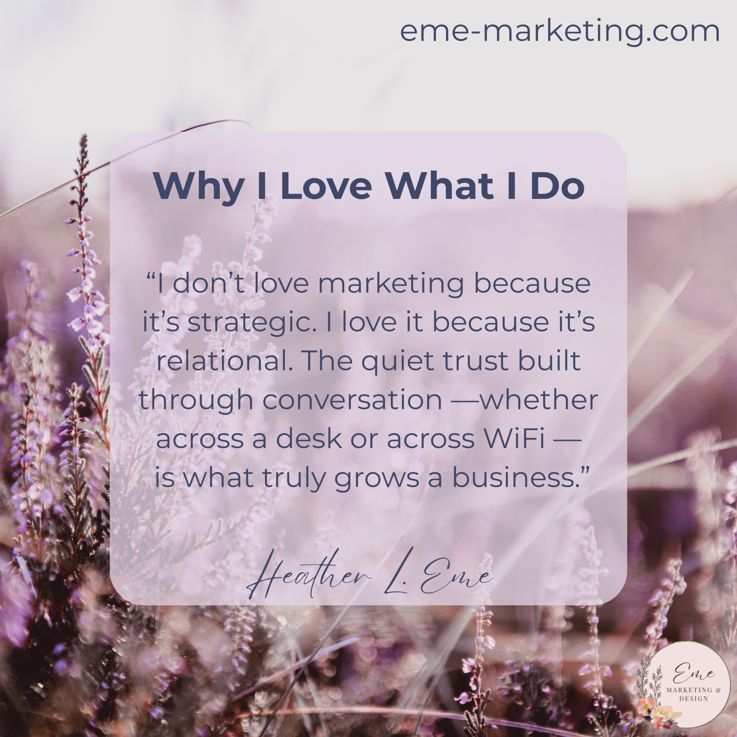 The Kind of Marketing That Feels Authentic