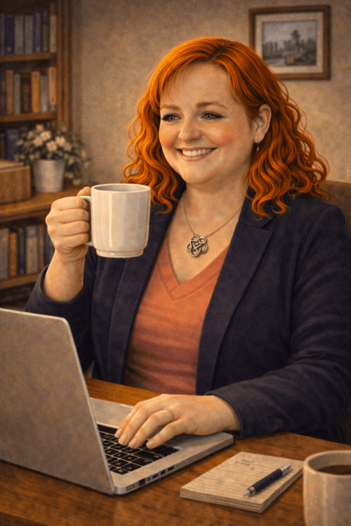 Digital Caricature of Heather Eme