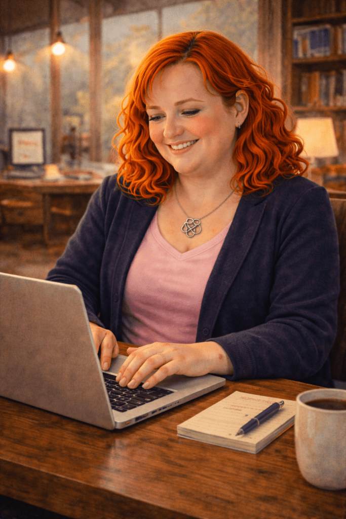 Digital Caricature of Heather Eme