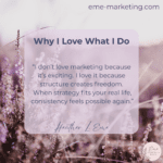 Why I Love What I Do