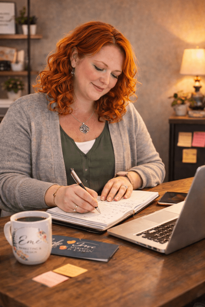 Digital Caricature of Heather Eme