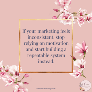 Why Your Marketing Feels Inconsistent