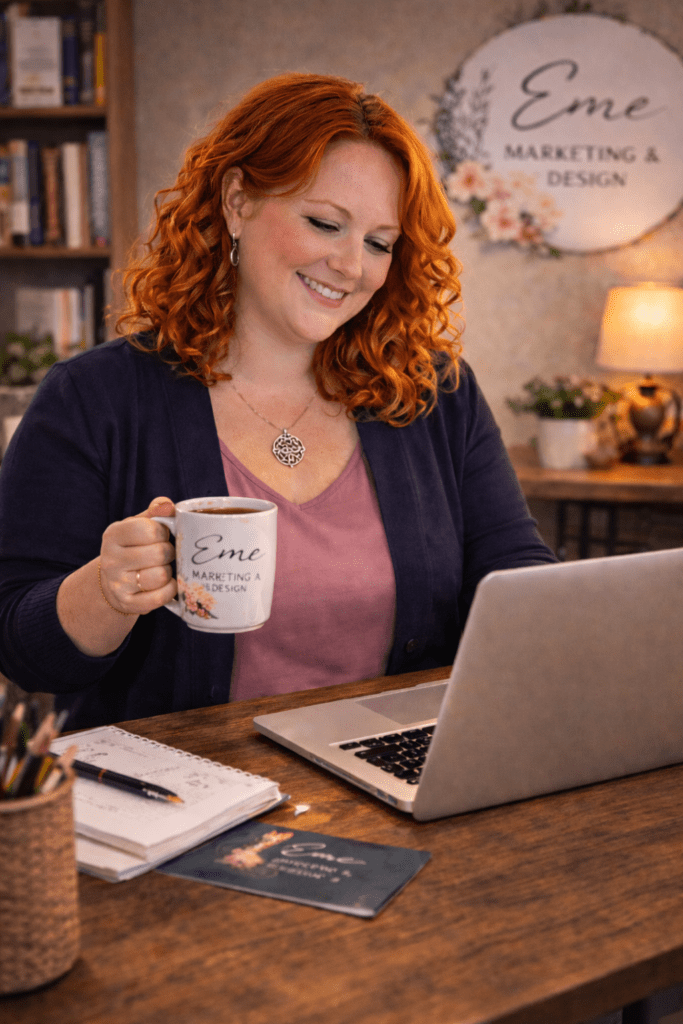 Digital Caricature of Heather Eme