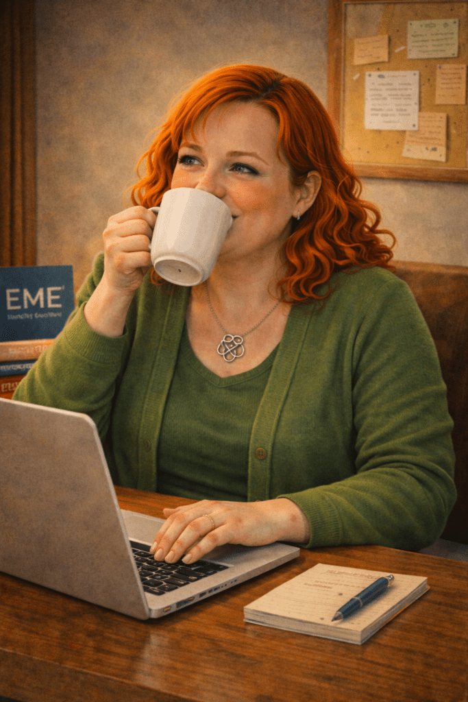 Digital Caricature of Heather Eme