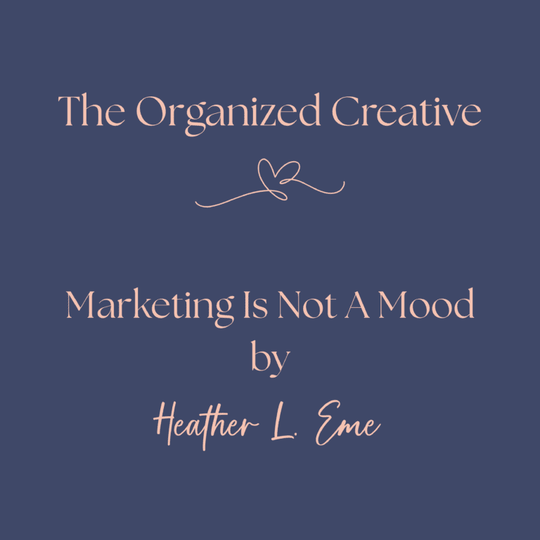 The Organized Creative Title Photo