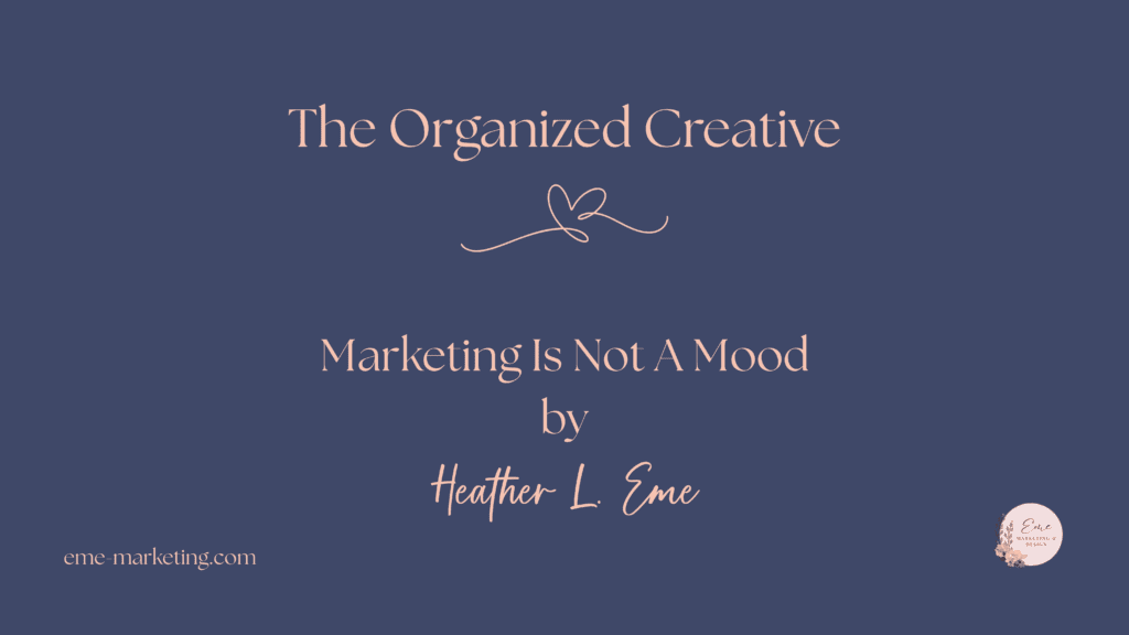 The Organized Creative Header Photo