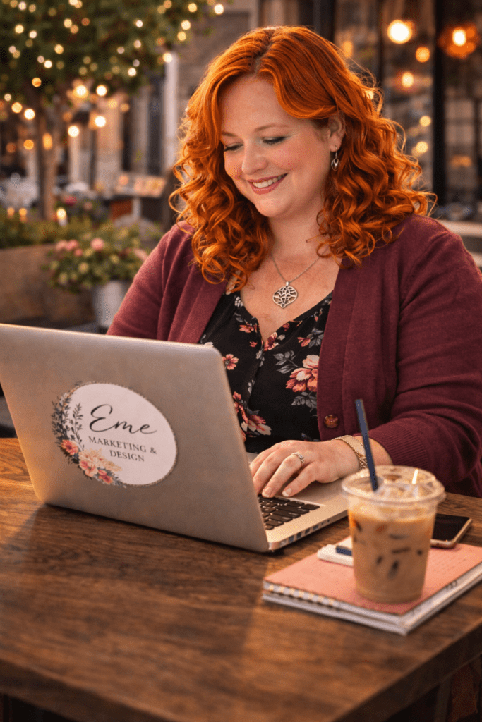 Digital Caricature of Heather Eme